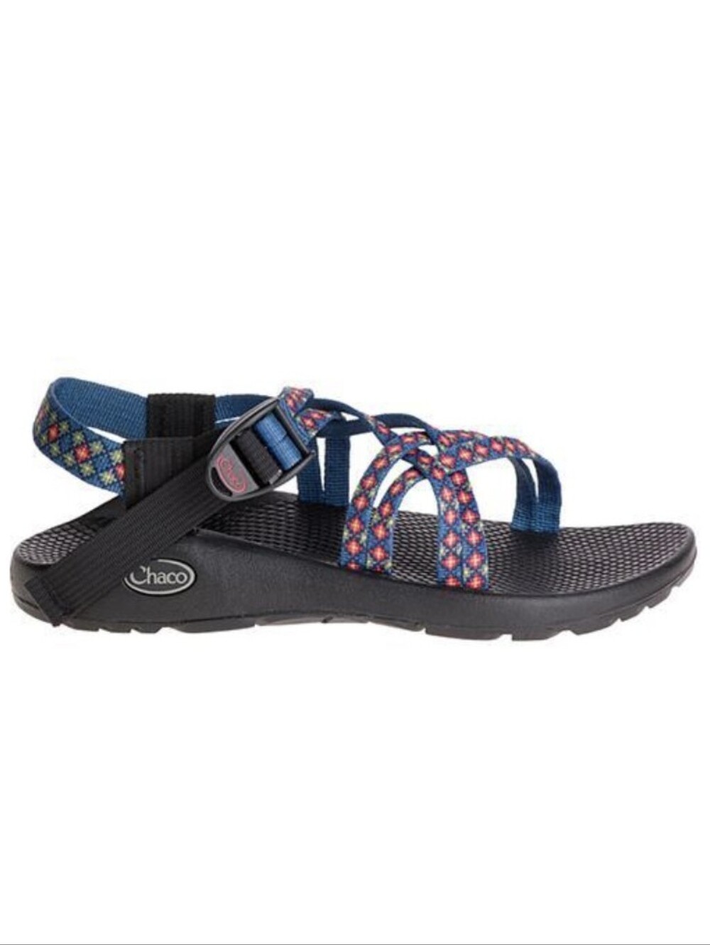 Chaco ZX/1 Classic Sandals Blue Tribal Hiking Gorpcore Sports Women's Sz 10